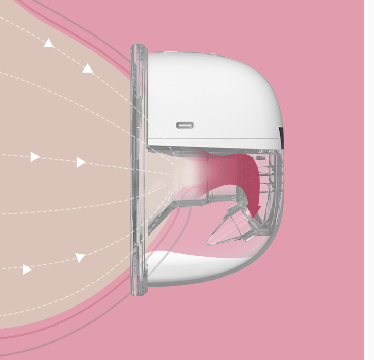 Wireless Portable Electric Breast Pump - Hands-Free & Silent
