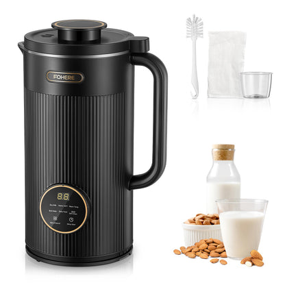 35OZ Nut Milk Maker Automatic Milk Maker Machine 800W for Homemade Plant-Based Milk Nut Oat Soy Juice Baby Food Milk Shake with 12h Timer/Auto-Clean/Room Temp/Keep Warm/Boil