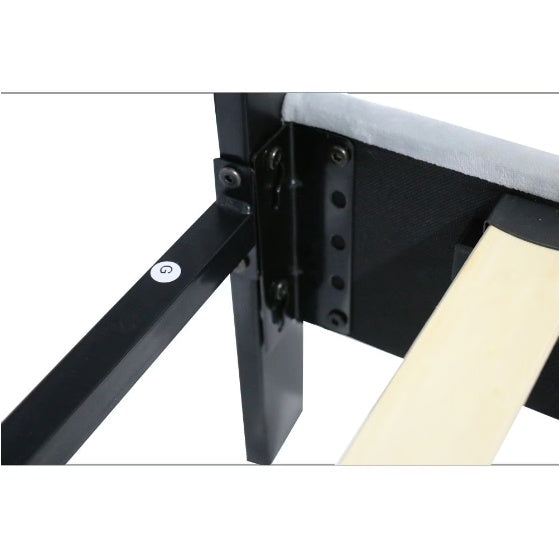 Queen-sized Upholstered Platform Bed Frame