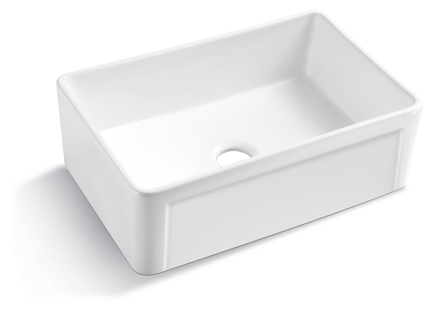 Kitchen Sink Single Bowl White