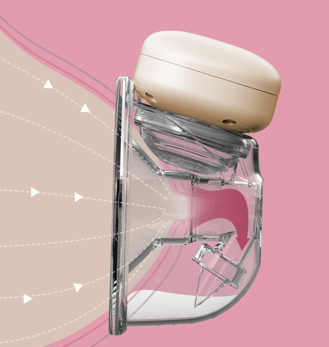 Wireless Portable Electric Breast Pump - Hands-Free & Silent