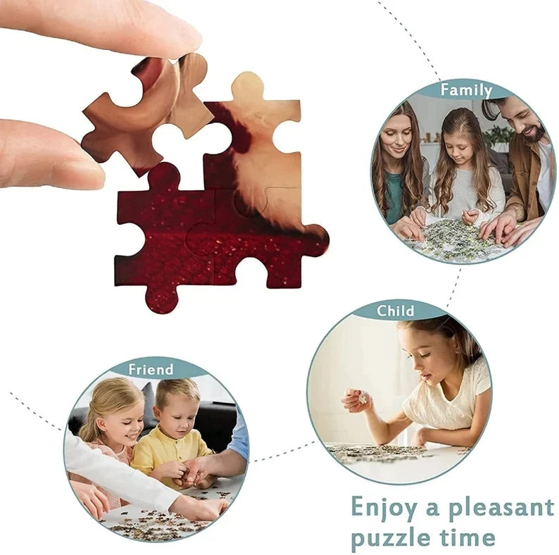 World Landmarks Maps 500/1000/1200/2000 PCS Jigsaw Puzzles Family Activity Games for Gameroom Bedroom Gifts Home Decor