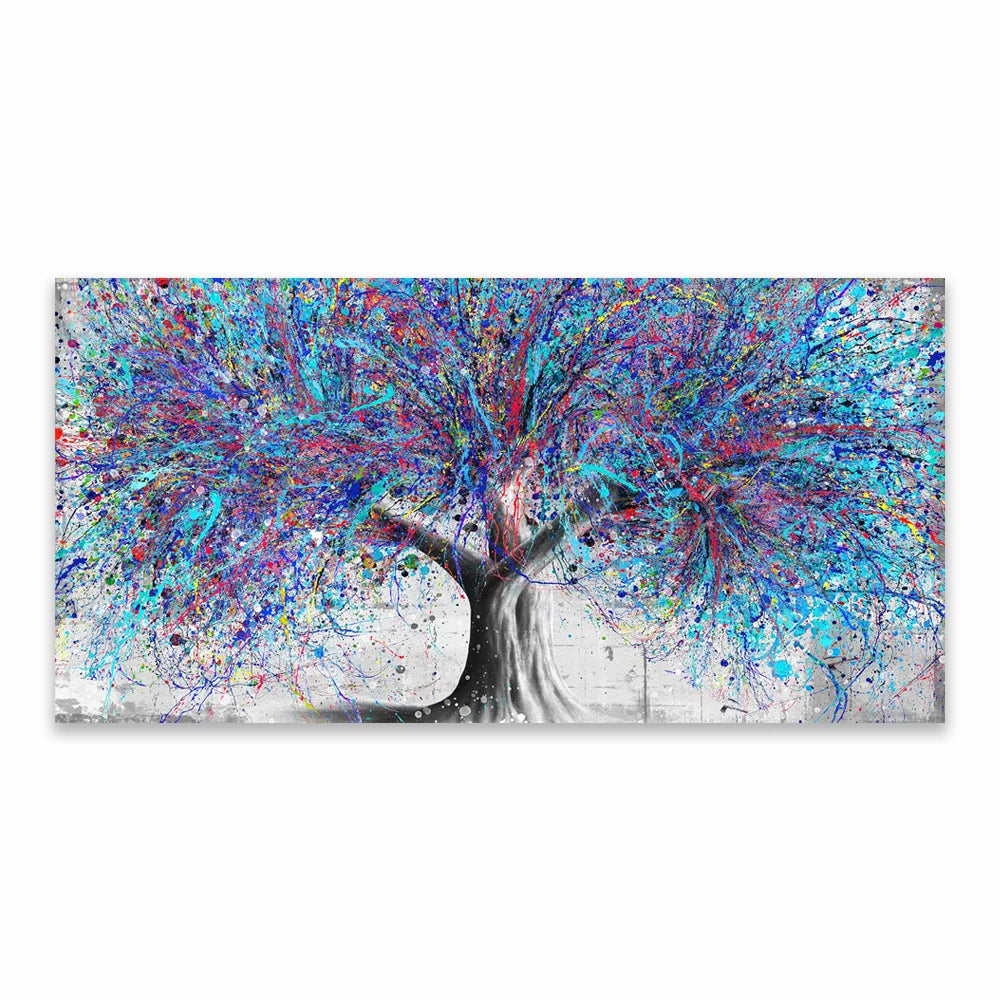 Banksy Graffiti Art Poster Blue Watercolor Prints Pop Street Art Canvas Painting Home Living Room Wall Art Canvas Painting