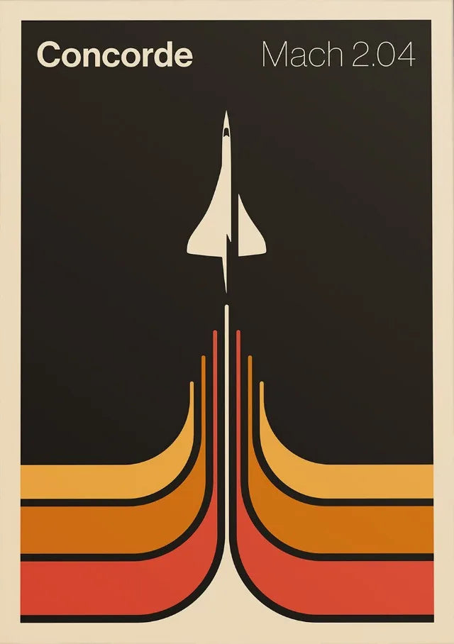 Retro Abstract Space Shuttle Sputnik Minimalist Posters and Prints Canvas Printing Wall Art Picture for Living Room Home Decor