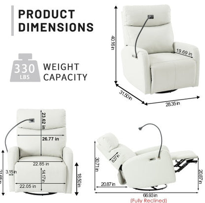 Electric Swivel Rocking Recliner