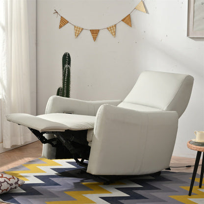 Electric Recliner, PU Leather Recliner With USB Port